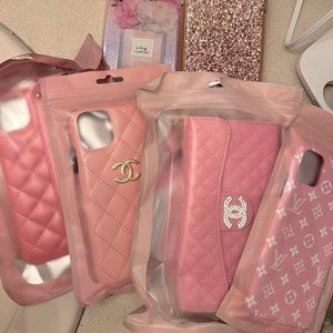 Pink phone cases iPhone XR and iPhone 11